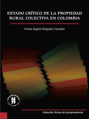 cover image of Estado crítico de la propiedad rural colectiva en Colombia
